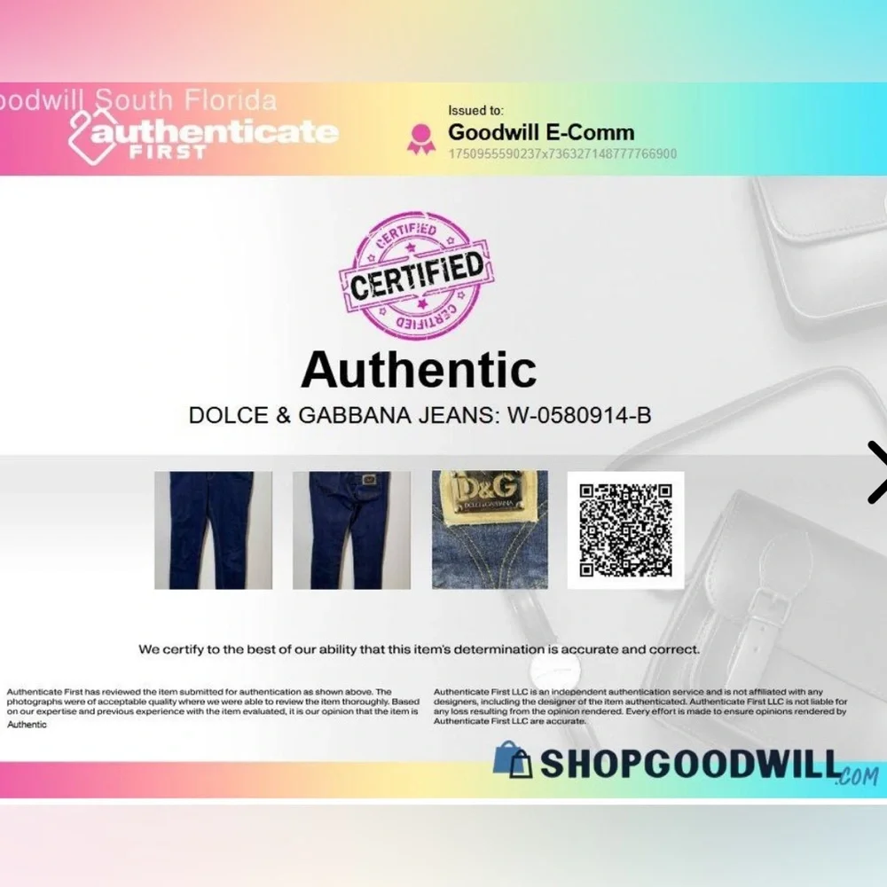 🛑 1 hour sale. Dolce & Gabbana, Classic Blue Women's Jeans, size 27 - Picture 9 of 16
